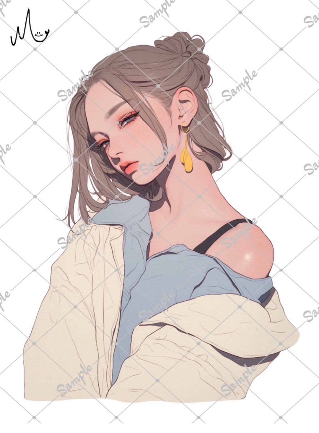原创人物贴纸 - 贴纸 - 纸 