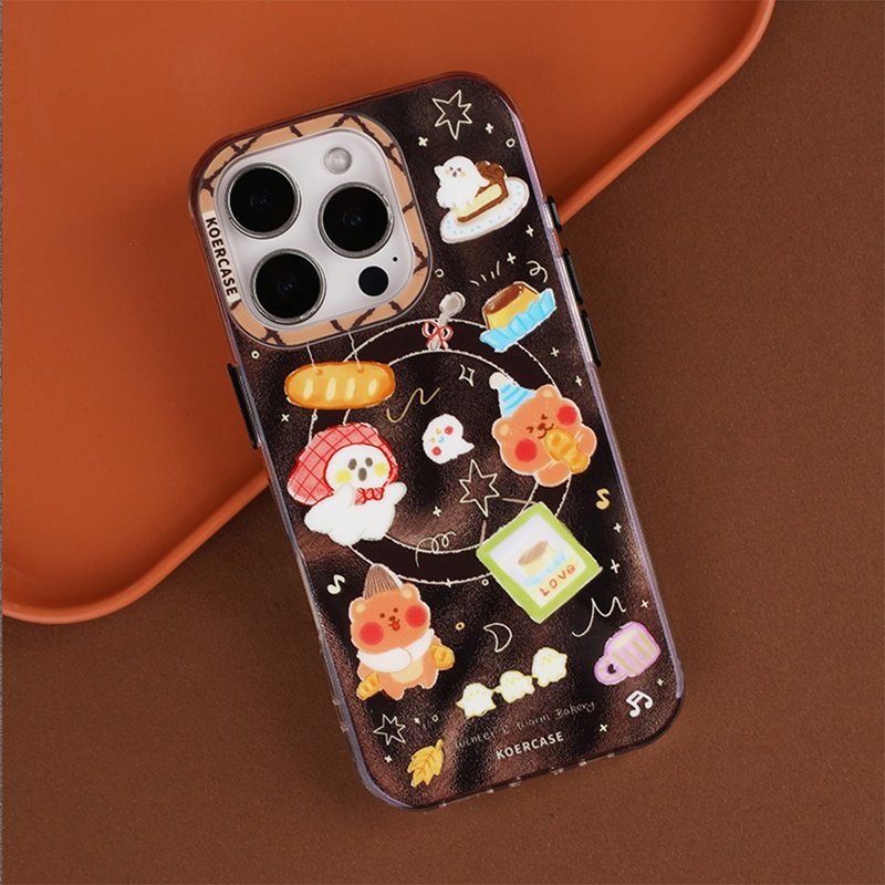 巧克力流沙面包熊 小幽灵  iPhone 手机壳 - 手机壳/手机套 - 其他材质 