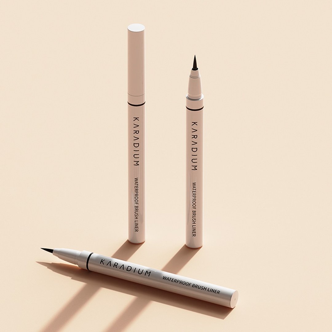 【官方旗舰店】KARADIUM 0.1mm极细完美防水眼线笔 黑色 滑顺流畅 - 眼/眉部彩妆 - 其他材质 黑色
