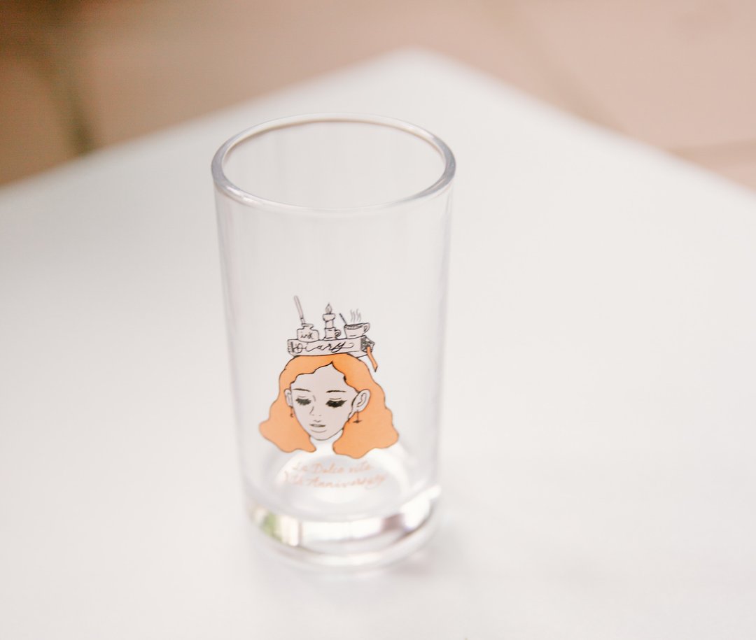 甜蜜生活陪你干一杯 十周年纪念玻璃杯 - 酒杯/酒器 - 玻璃 多色