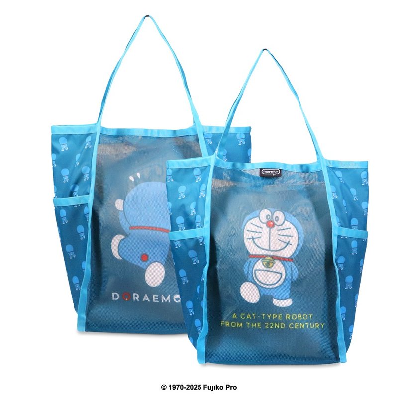 murmur 超好袋 (网状拼接)│哆A梦 (经典蓝) - 手提包/手提袋 - 聚酯纤维 蓝色