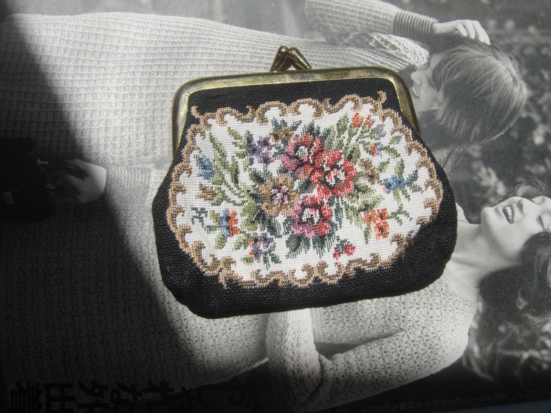 辉煌年代 OLD ERA _早期二手欧洲缇花布小巧手拿包零钱包 - 零钱包 - 其他材质 