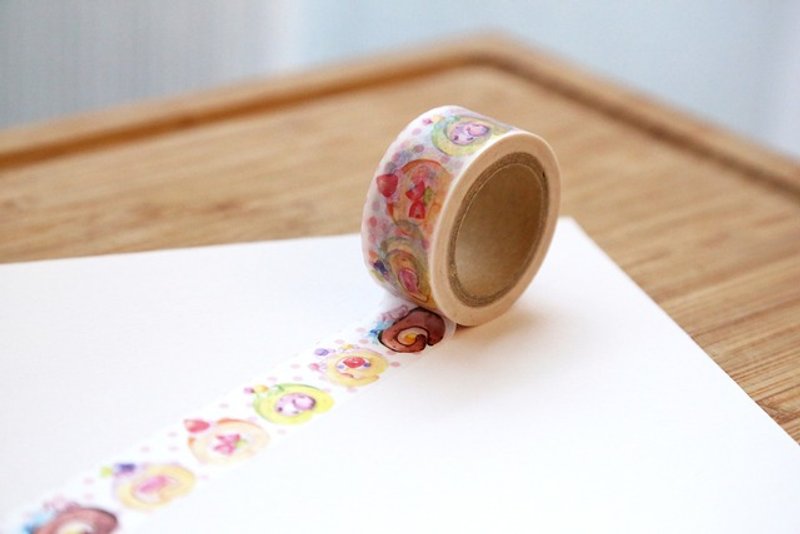 OURS 原创纸胶带 - Cake 2 by Hank 汉克 - 纸胶带 - 纸 红色