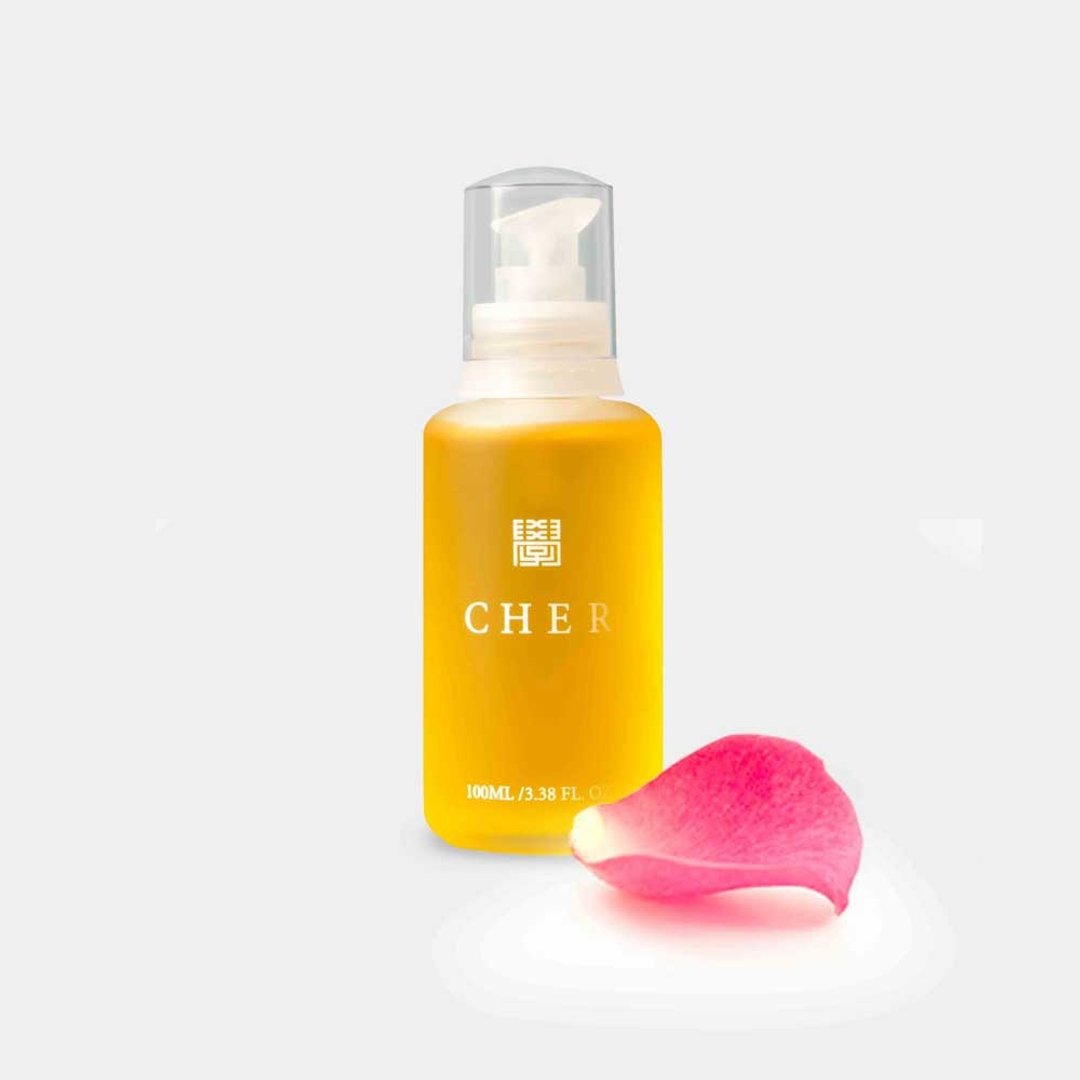 CHER润泽金萃油【经典商品】TRUE NATURAL - 精华液/安瓶 - 玻璃 透明