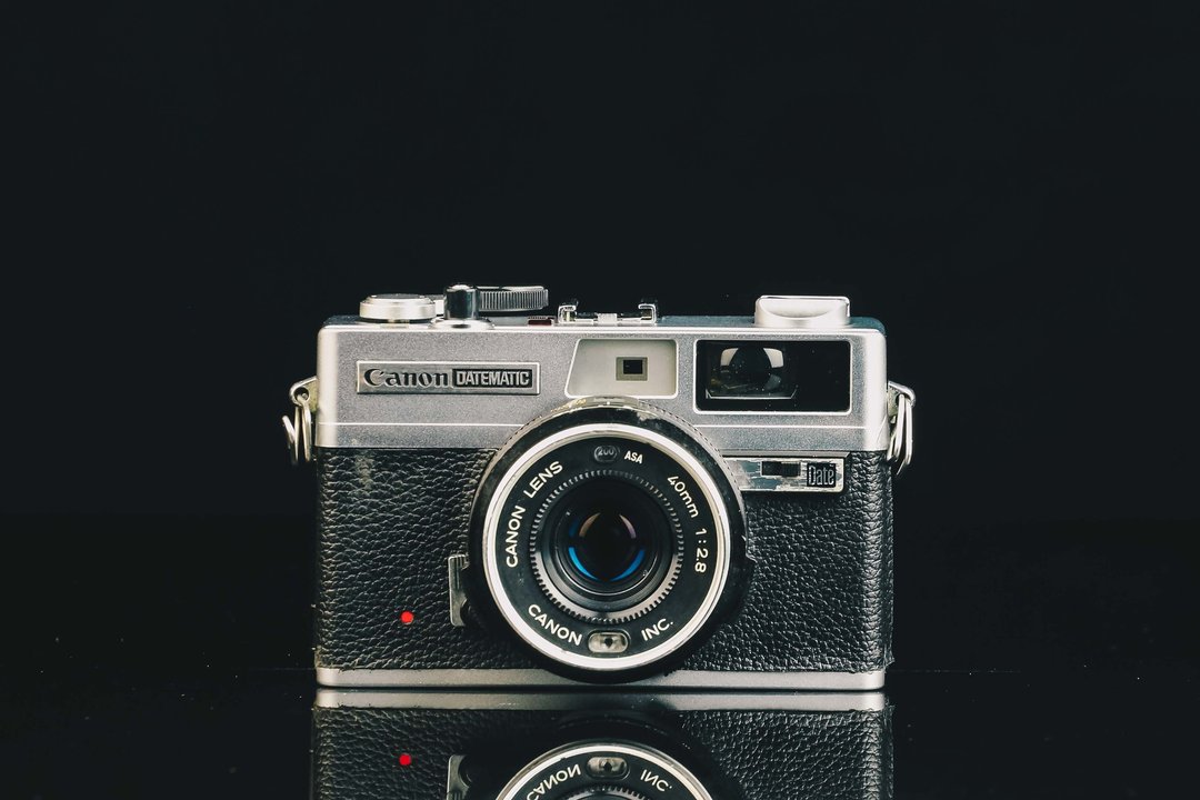 CANON Datematic #4656 #135底片相机 - 相机 - 其他金属 黑色