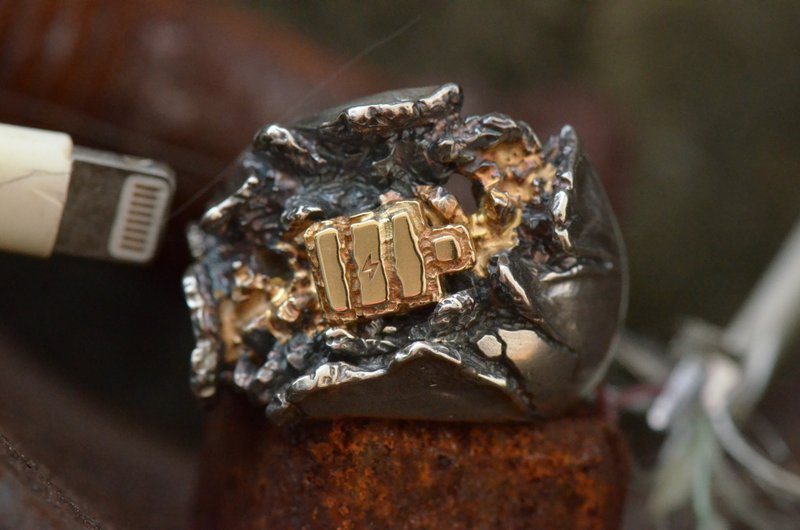 超载戒指 Overload ring - 戒指 - 贵金属 金色