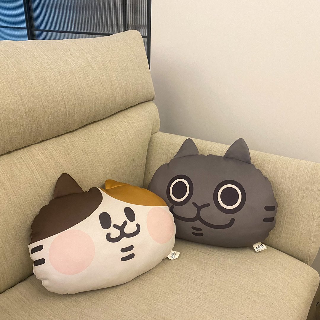 猫头凉感抱枕 - 枕头/抱枕 - 其他材质 