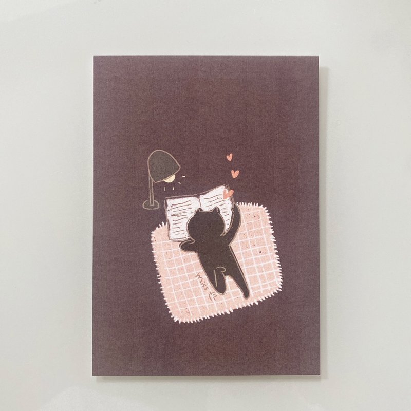 独处时光 / 明信片 - 卡片/明信片 - 纸 咖啡色