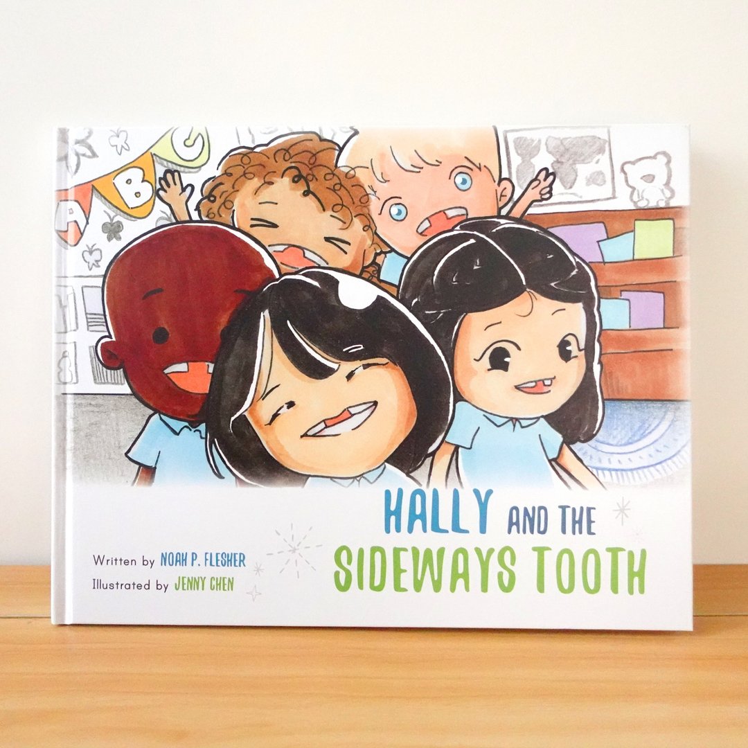 Hally and the Sideways Tooth 原文儿童绘本【作家亲笔签名】 - 刊物/书籍 - 纸 多色