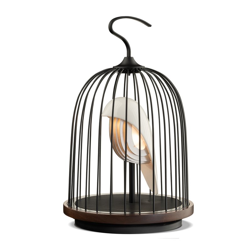 JinGoo无线音响灯-白画眉 - 灯具/灯饰 - 瓷 白色