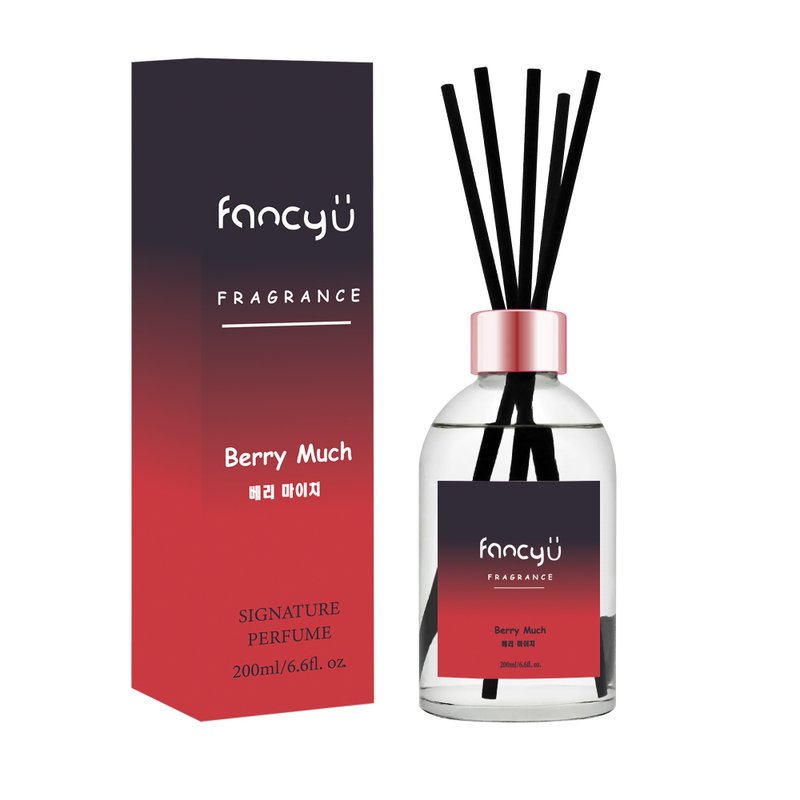 FANCY U渐层室内扩扩香瓶-莓果多多 Berry Much 200ml - 香薰/精油/线香 - 精油 多色