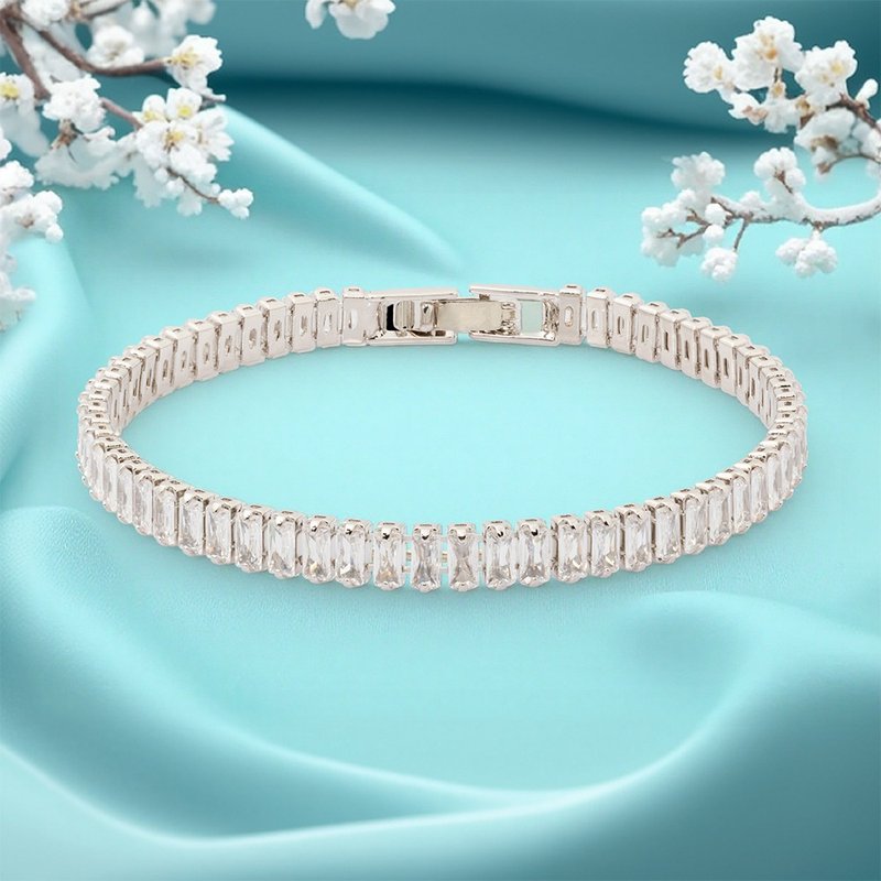 【DT&CREATION JEWEL】水晶之道手链 - 银 - 手链/手环 - 其他材质 