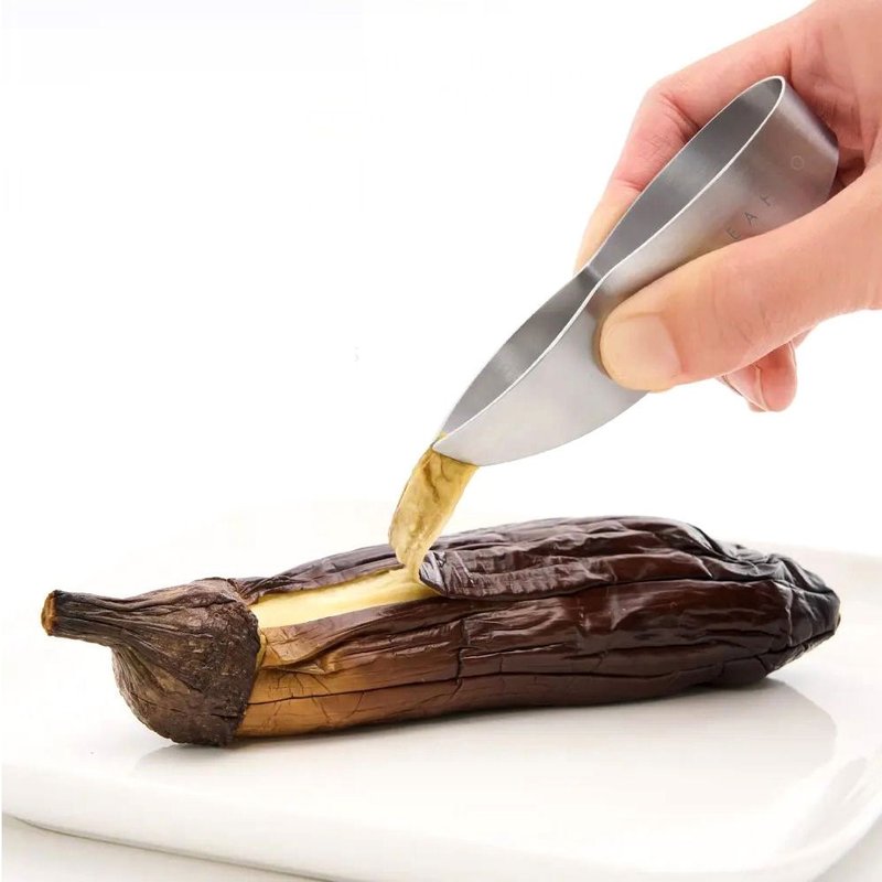 【YOSHIKAWA吉川】日本EATOCO不锈钢Tusmam迷你万用料理夹 AS0059 - 餐刀/叉/匙组合 - 不锈钢 银色