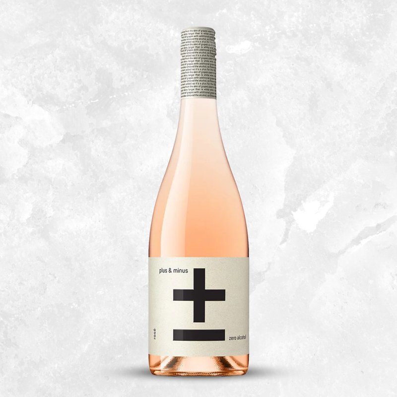 Plus & Minus 加减喝 rose 无酒精粉红酒风味饮 VEGAN 750ML - 果汁/蔬果汁 - 其他材质 粉红色