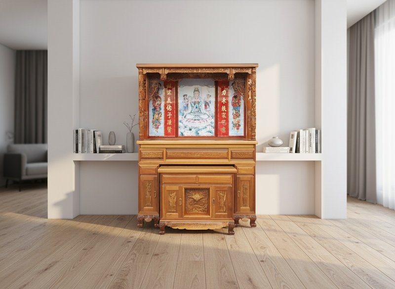 神圣经典榫卯实木佛橱5尺7 - 其他家具 - 木头 