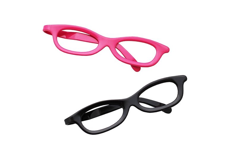 we luck │日本制 童趣眼镜(大) 领带夹 书签夹 万用夹 黄铜 - 徽章/别针 - 其他金属 多色