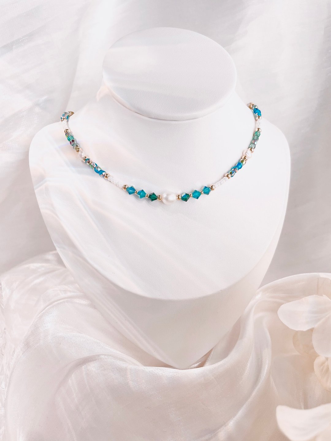 BOYFRIEND VINTAGE CHOCKER - 项链 - 水晶 