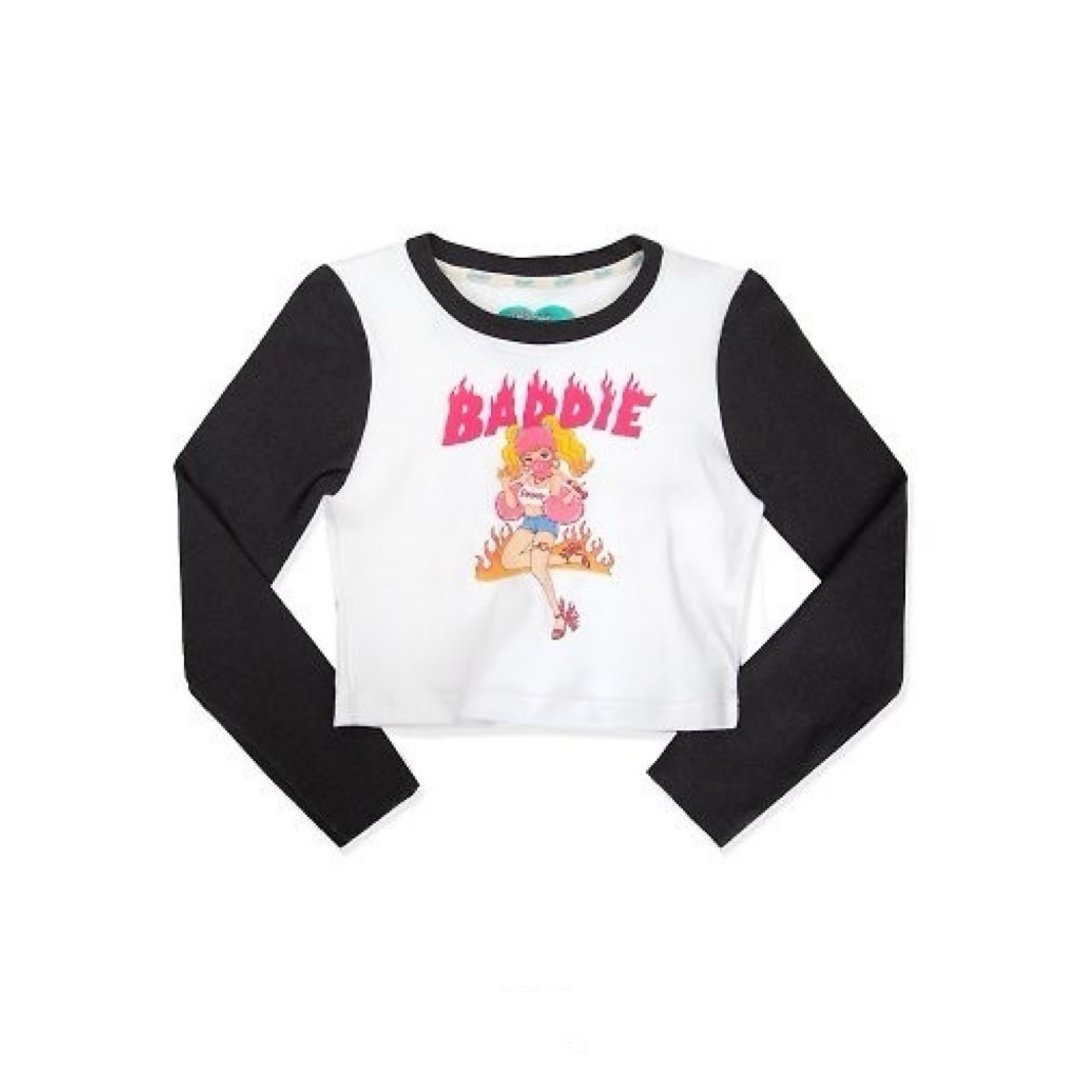 Wendy's Baddie Crop Top - 女装 T 恤 - 其他材质 多色