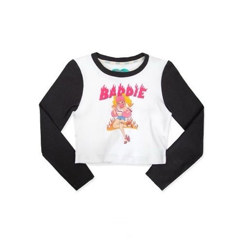 Wendy's Baddie Crop Top - 女装 T 恤 - 其他材质 多色