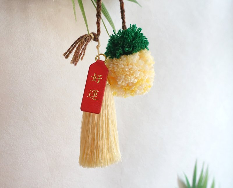 车照后镜挂饰/门把装饰/春节新年装饰 - 冰箱贴/磁贴 - 其他材质 红色