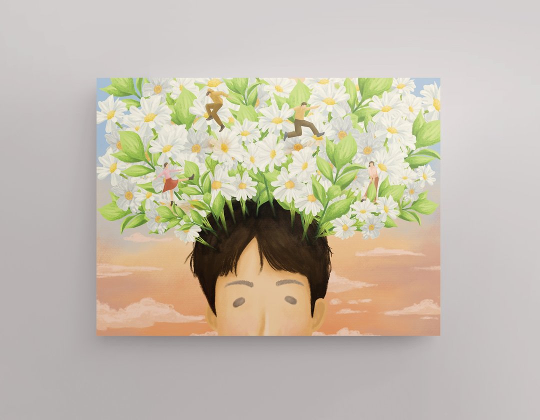 挂画(含挂绳) / 07 - 人本来就是一种麻烦的生物 - 海报/装饰画/版画 - 纸 多色