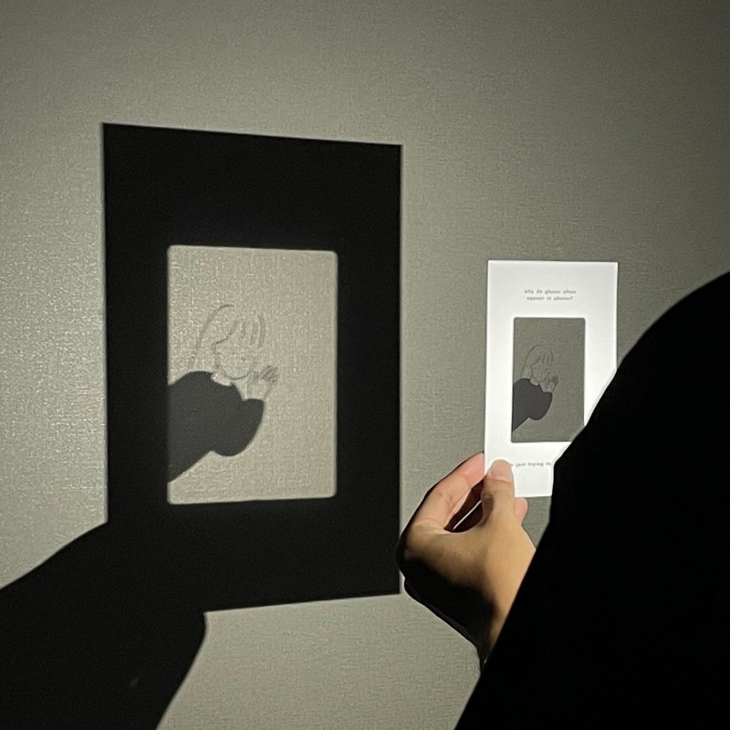 Clear Card - Photobomber - 卡片/明信片 - 纸 白色