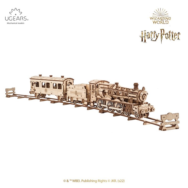 /Ugears/ 哈利波特 /霍格华兹特快车 - 数码小物 - 木头 
