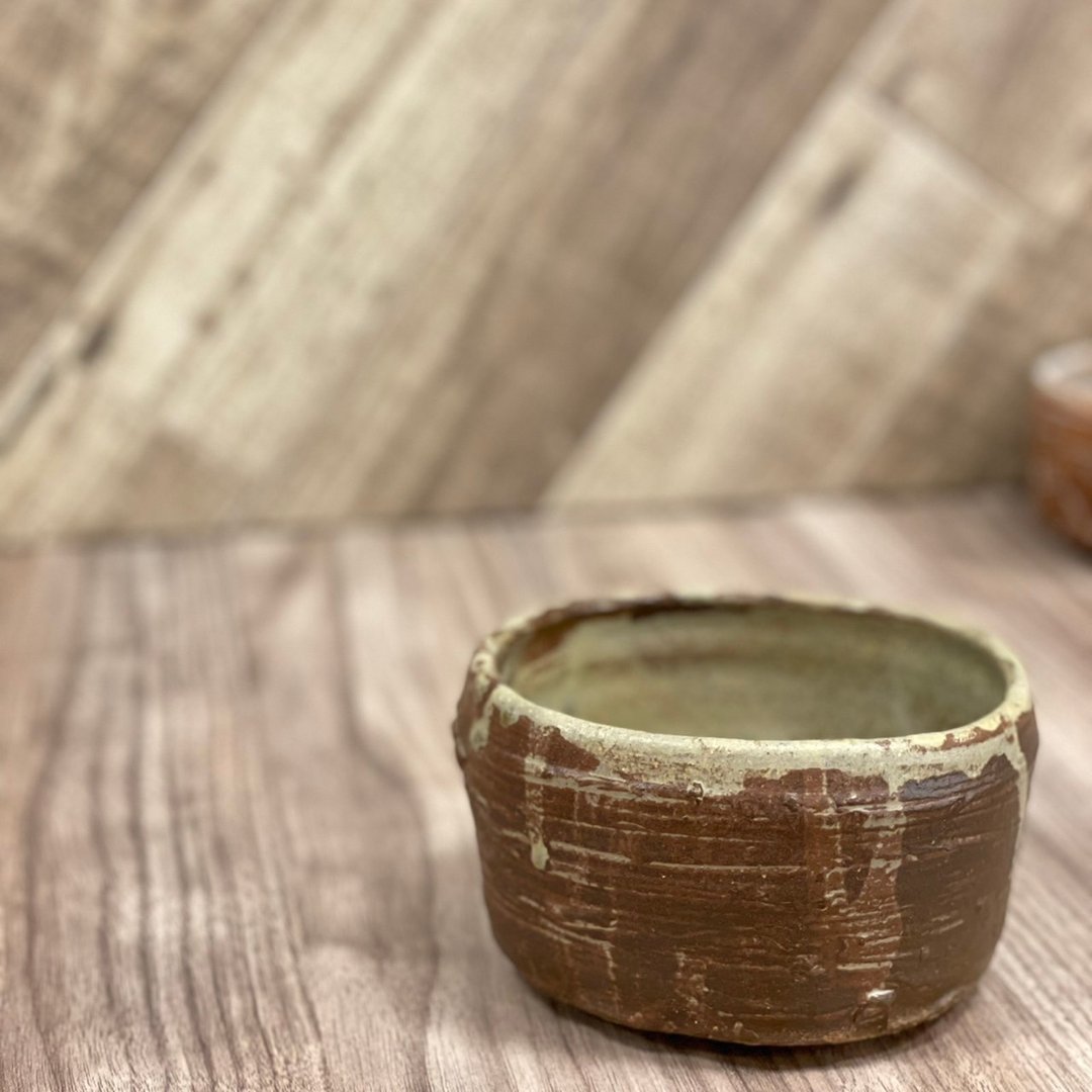 釉烧手工钵-茶碗2(红) - 碗 - 瓷 多色