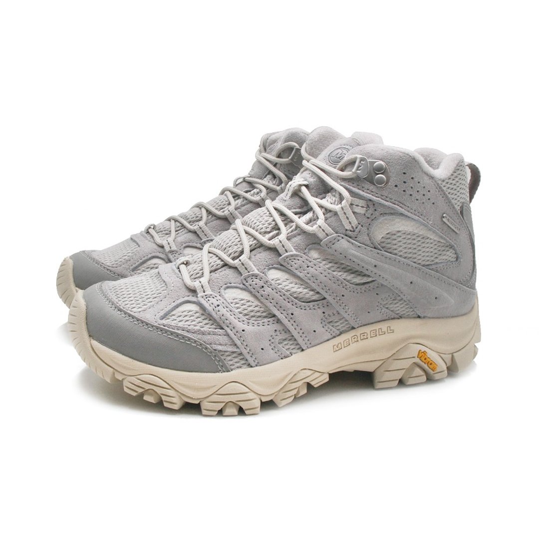 MERRELL MOAB 3 MID WATERPROOF中筒防泼水登山健行鞋 女鞋-浅灰 - 女款运动鞋/球鞋 - 其他材质 