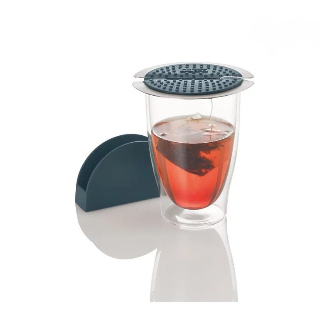 【303select】德国AdHoc | 多用途茶包杯盖组(含座) - 茶具/茶杯 - 硅胶 
