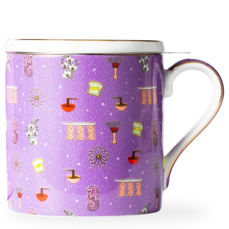 【T2 tea】骨瓷马克杯_新加坡早餐茶 - 咖啡杯/马克杯 - 瓷 