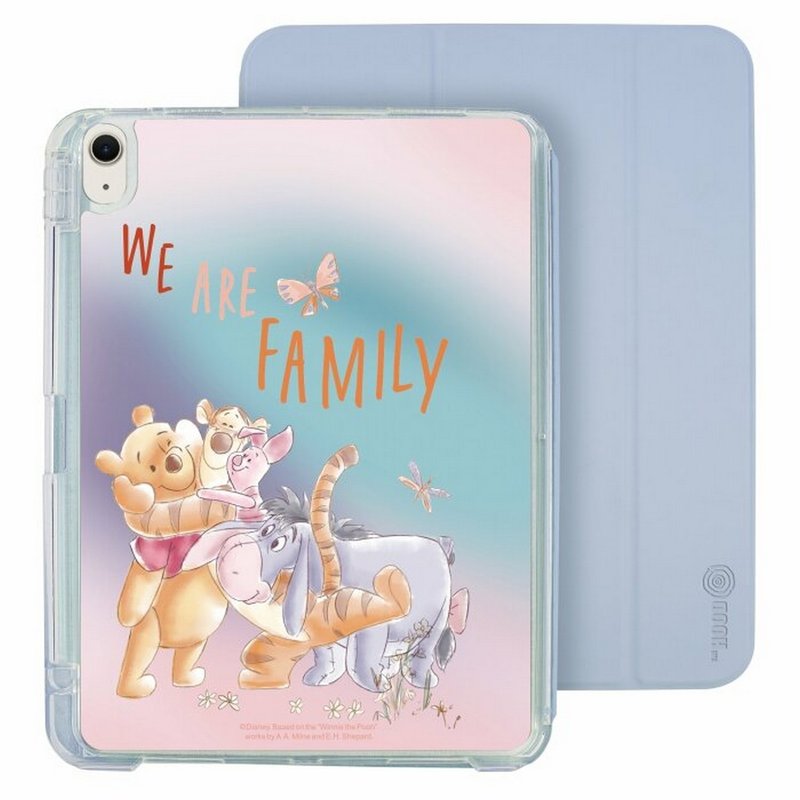 迪士尼 小熊维尼 iPad Air 11/pro13可拆式防摔透明笔槽折套ipad - 平板/电脑保护壳 - 塑料 多色