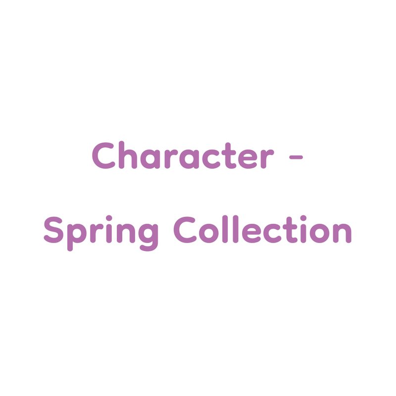 角色 - 春季系列 (봄 컬렉션) 套组 - 贴纸 - 纸 