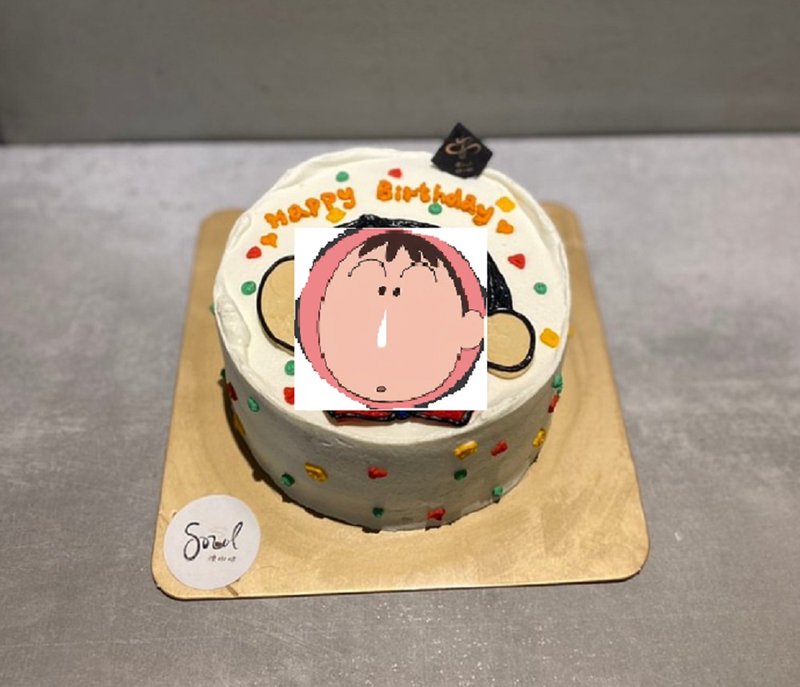 12/3台北自取 烁甜点 阿呆定制化生日蛋糕 - 蛋糕/甜点 - 其他材质 