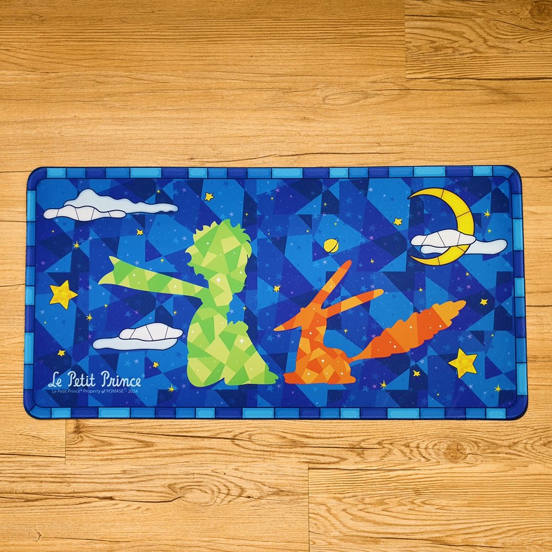 【The Little Prince 小王子】大桌垫-星夜款 隔热垫 鼠标垫 餐垫 - 鼠标垫 - 塑料 
