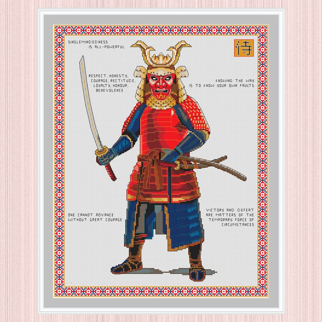 十字绣图案 武士 • 盔甲武士 • 武士 • 武士 • - 手工艺教程/工具书 - 其他材质 