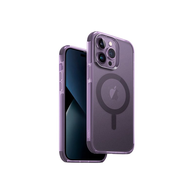 iPhone 14 Pro Max Combat军规防摔三料壳 支持磁吸-紫色 - 手机壳/手机套 - 塑料 紫色