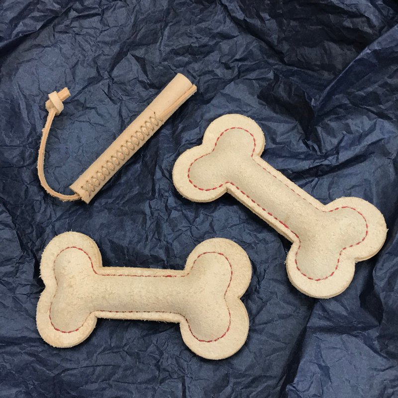 宠物玩具3件组│宠物好朋友│Ryan系列任选3件8折│下单后才制作 - 玩具 - 真皮 咖啡色