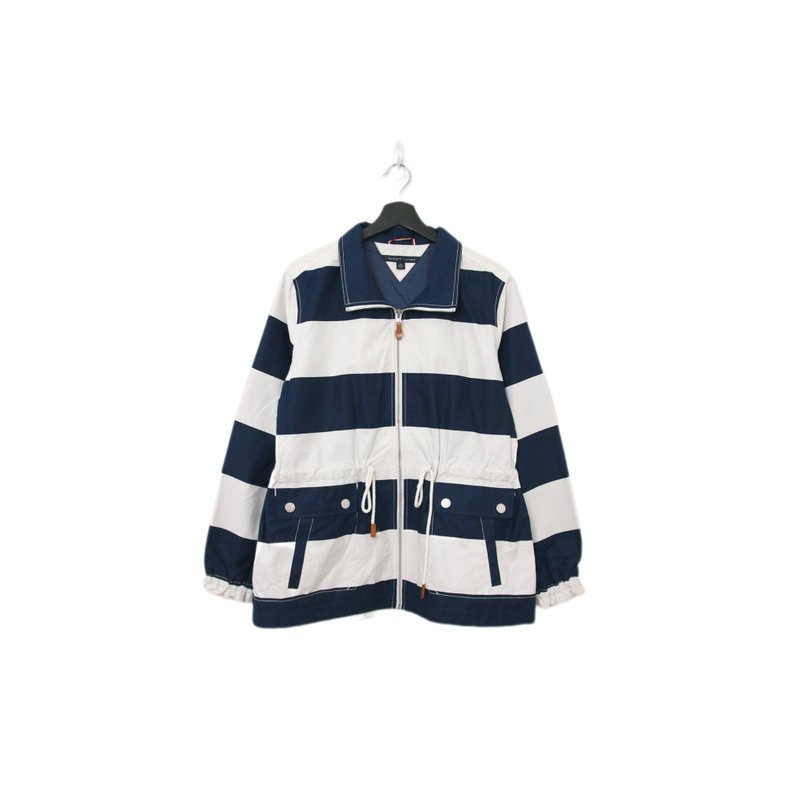 Back to Green:: 冬季外套 TOMMY HILFIGER 条纹 cn-06 vintage - 男装外套 - 棉．麻 