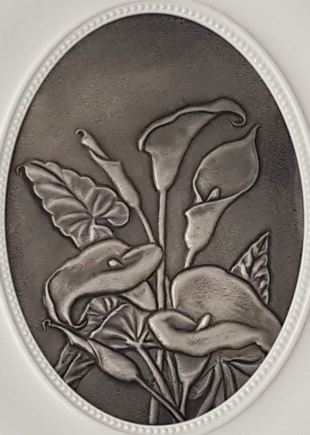 锡雕   幸福纯净的爱  海芋  画框 - 海报/装饰画/版画 - 其他材质 