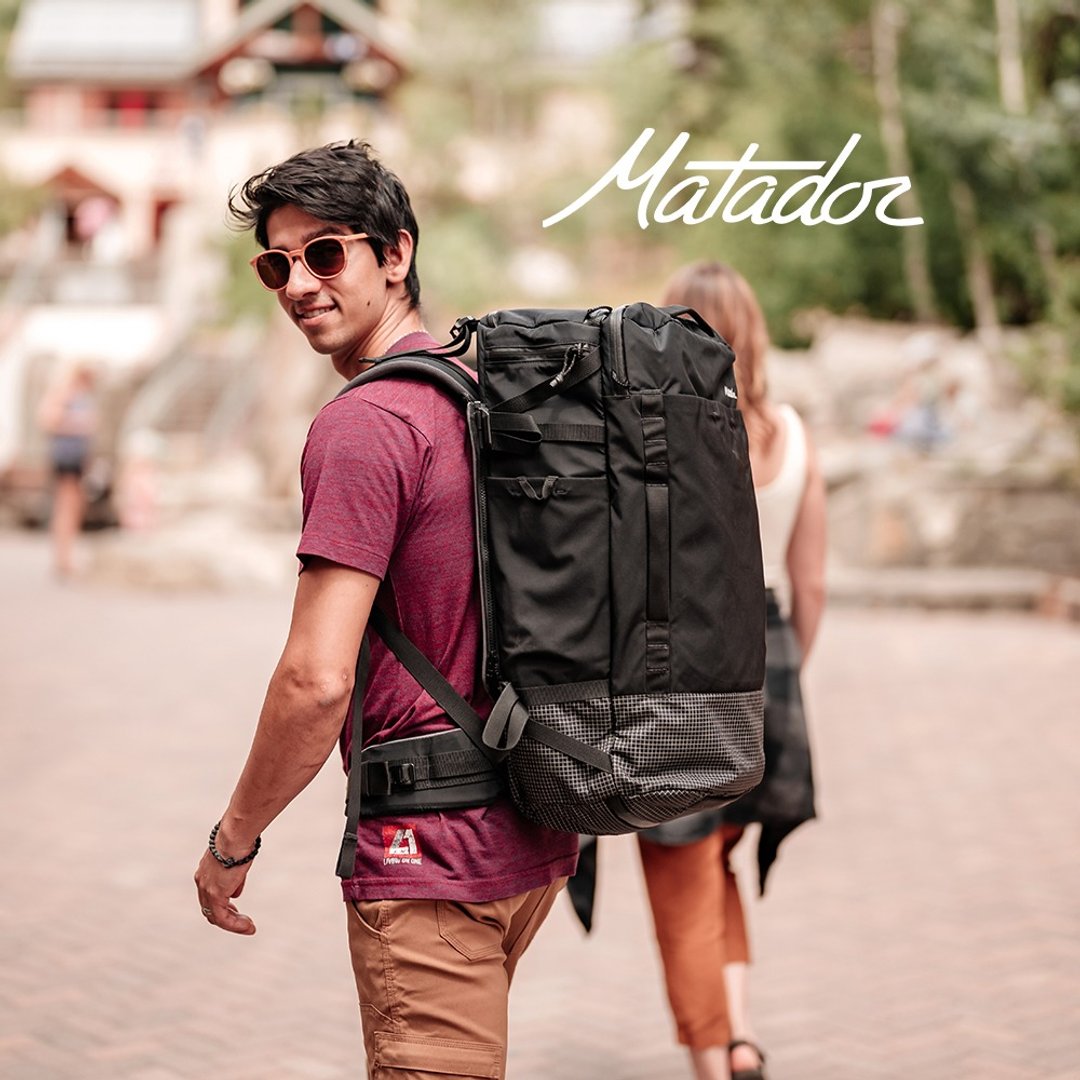 Matador GlobeRider45 Travel Backpack 环球探索壮游背包45L - 后背包/双肩包 - 尼龙 黑色