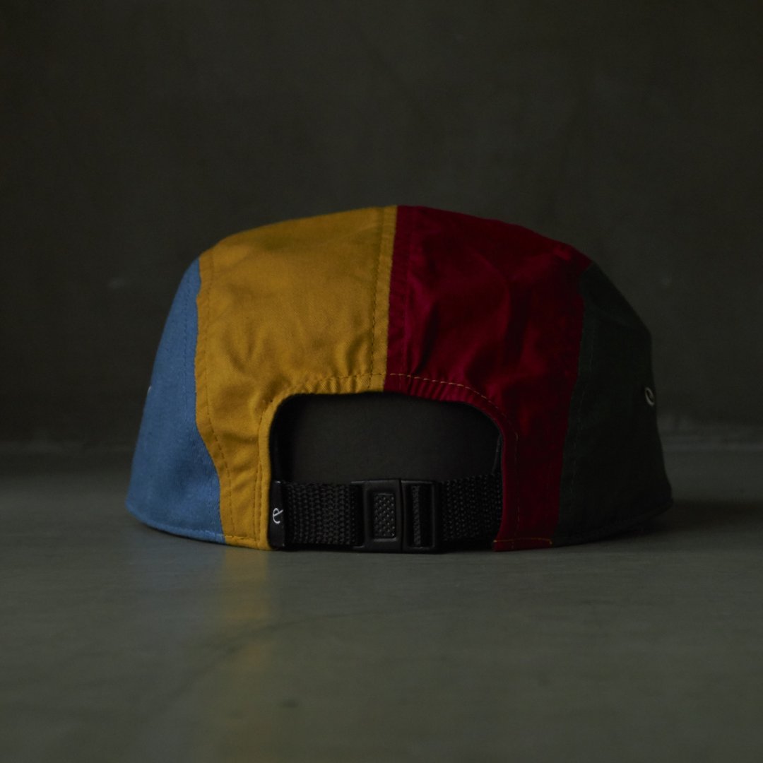 【Off-season sale】multi color circus patchwork cap - 帽子 - 棉．麻 多色