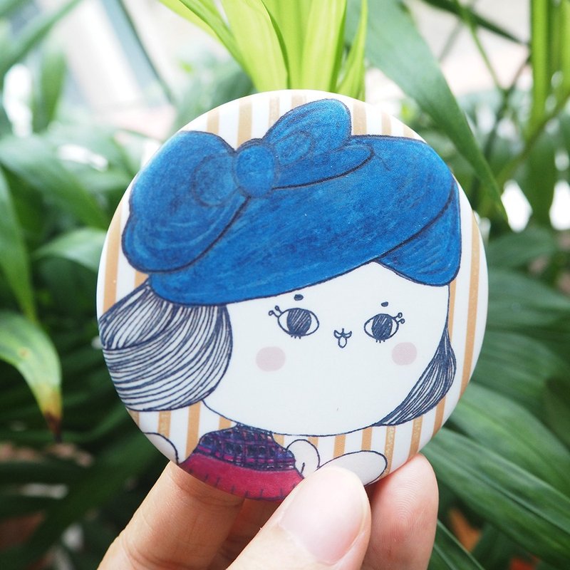 化妆镜 小圆镜 包子小姐 - 彩妆刷具/镜子/梳子 - 其他材质 