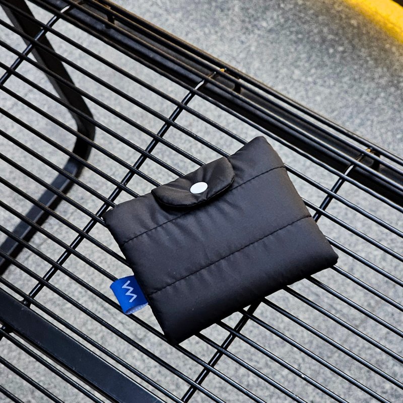 Bubble wallet - Black - 皮夹/钱包 - 尼龙 黑色