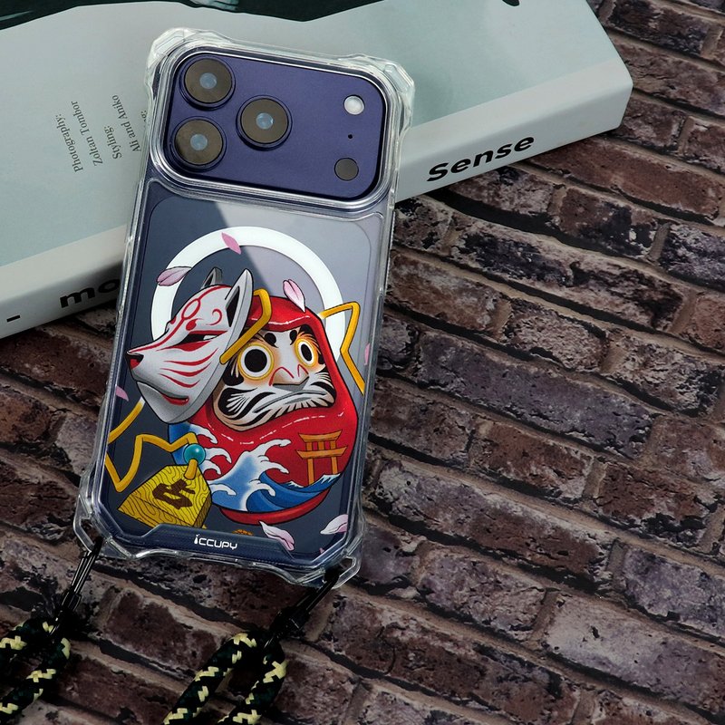 【 净恒Herman】手机防摔壳 送挂绳 iPhone&Samsung 磁吸壳 - 手机壳/手机套 - 塑料 