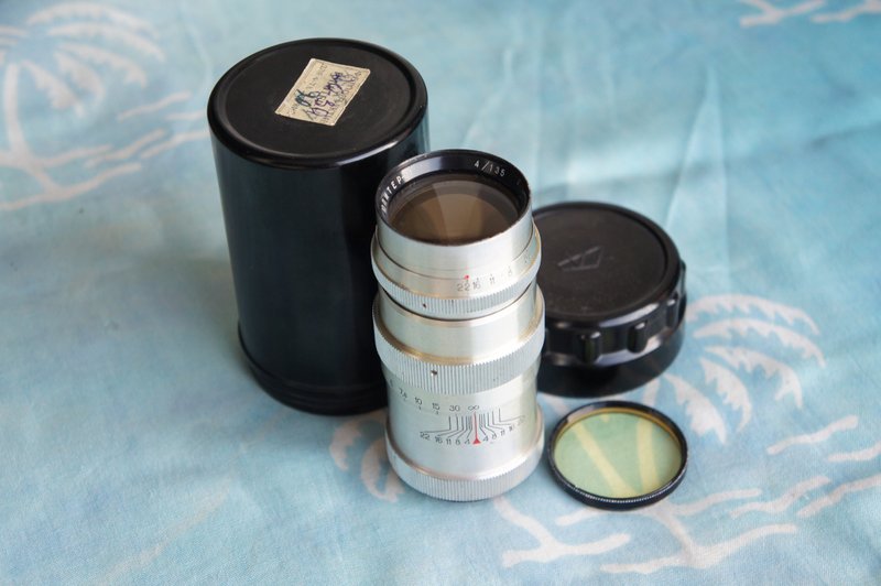 JUPITER-11 135mm f/4.0 lens for M39 Zorki Fed Leica - 相机 - 其他材质 