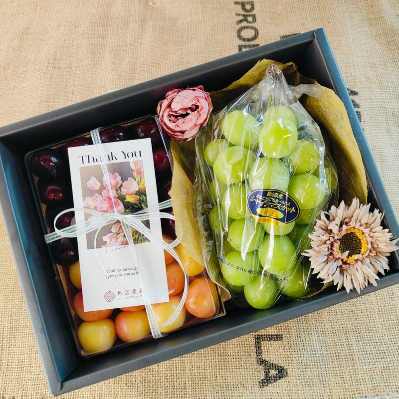 日本麝香葡萄樱桃礼盒29X20厘米 - 其他 - 纸 