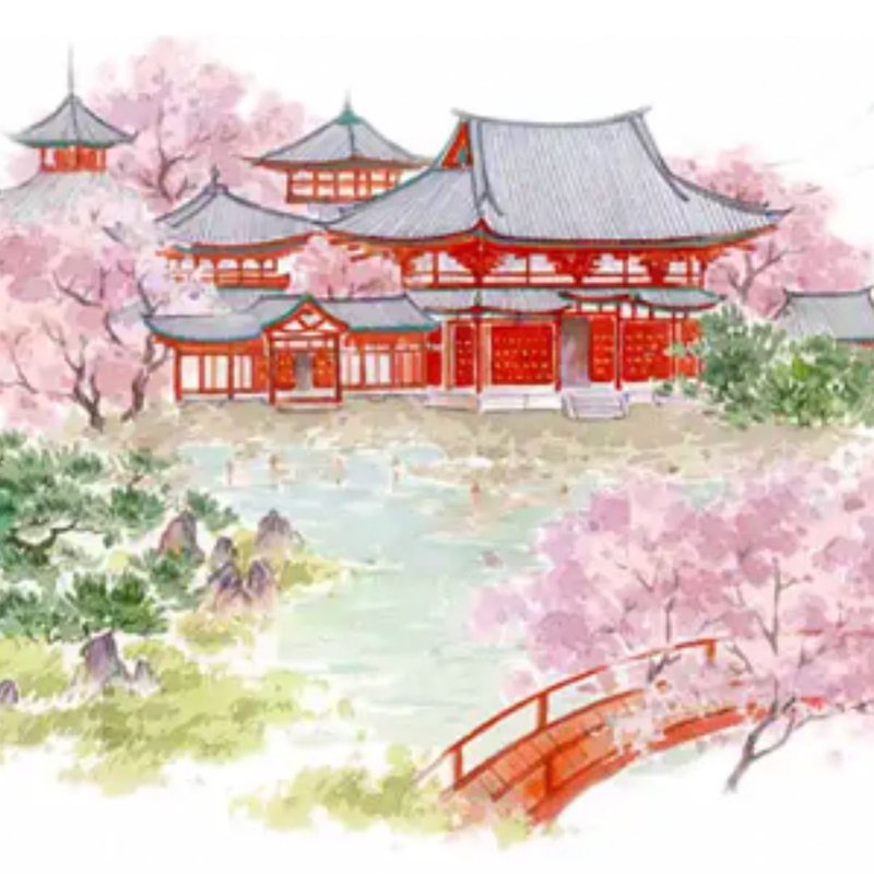 櫻泉山庄 和紙/PET 膠帶 5米卷 - 纸胶带 - 其他材质 