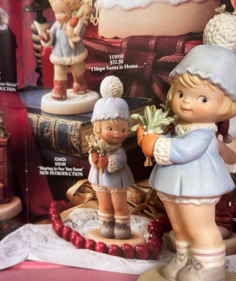 美国enesco  memories of yesterday 童年往事娃娃 陶瓷摆件 - 玩偶/公仔 - 瓷 