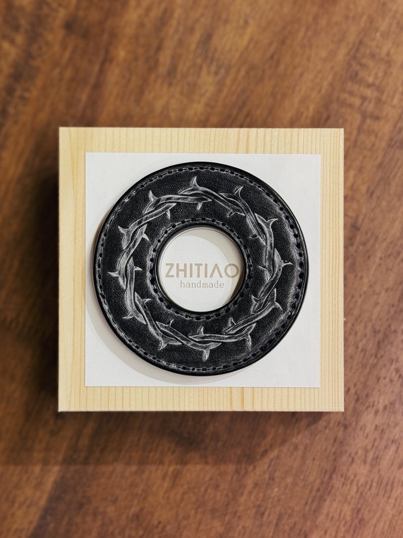 手工牛皮剑道用刀镡剑锷 披荆斩棘 Tsuba - 运动配件 - 真皮 多色